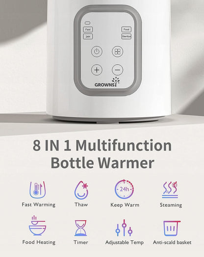 GROWNSY 8in1 electric steriliser and warmer
