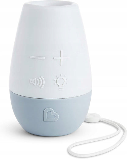 MUNCHKIN Shhh hordozható LED éjszakai lámpa 3 hanggal