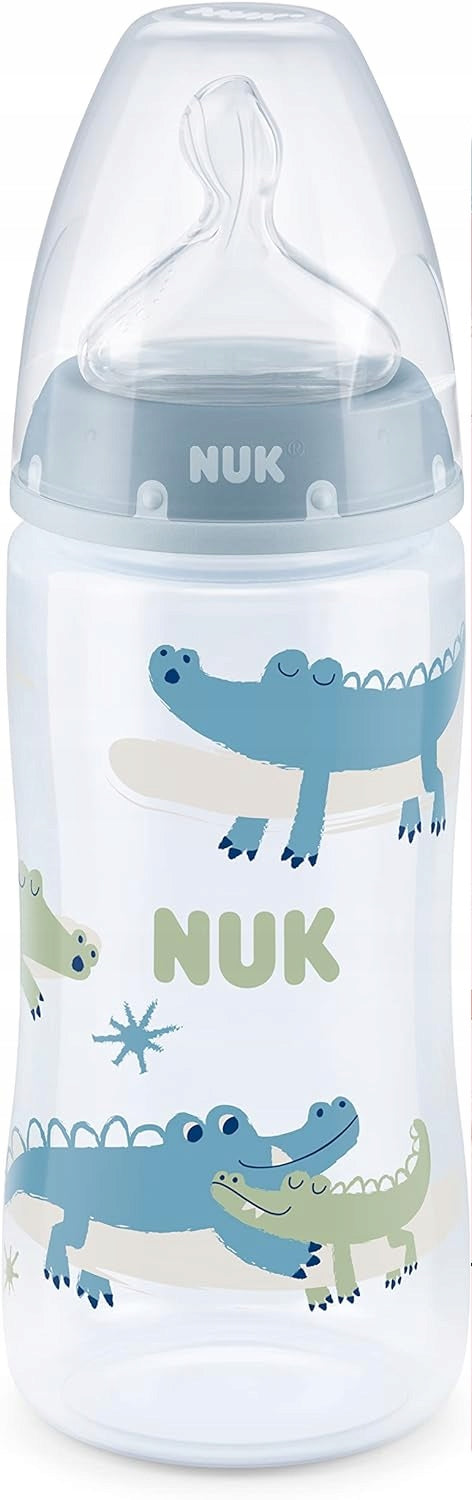 NUK First Choice+ 0-6 luni BIBERON 300 ml indicator de temperatură