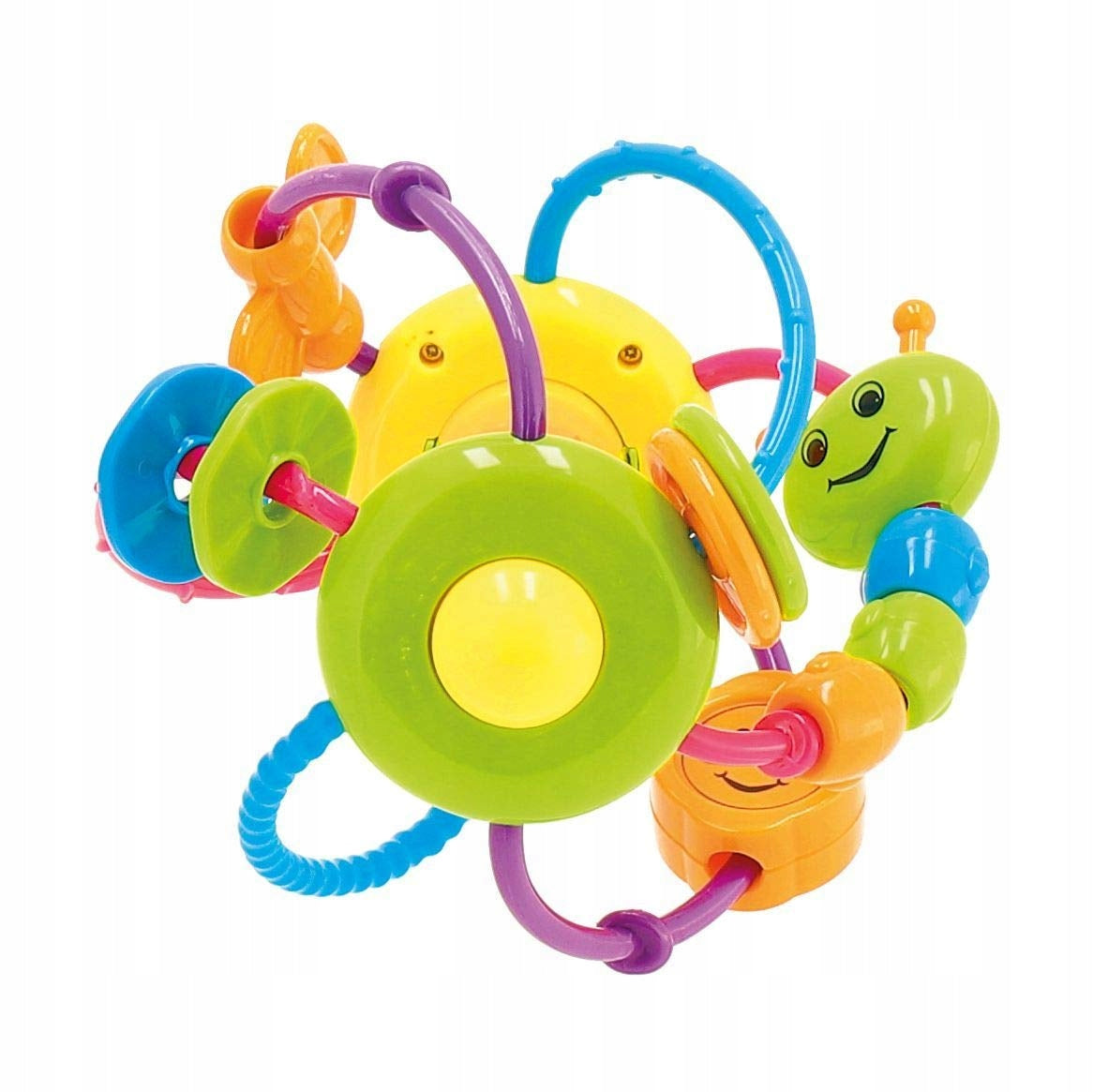 BIECO Slide Ball balle motrice avec hochet 6 m+