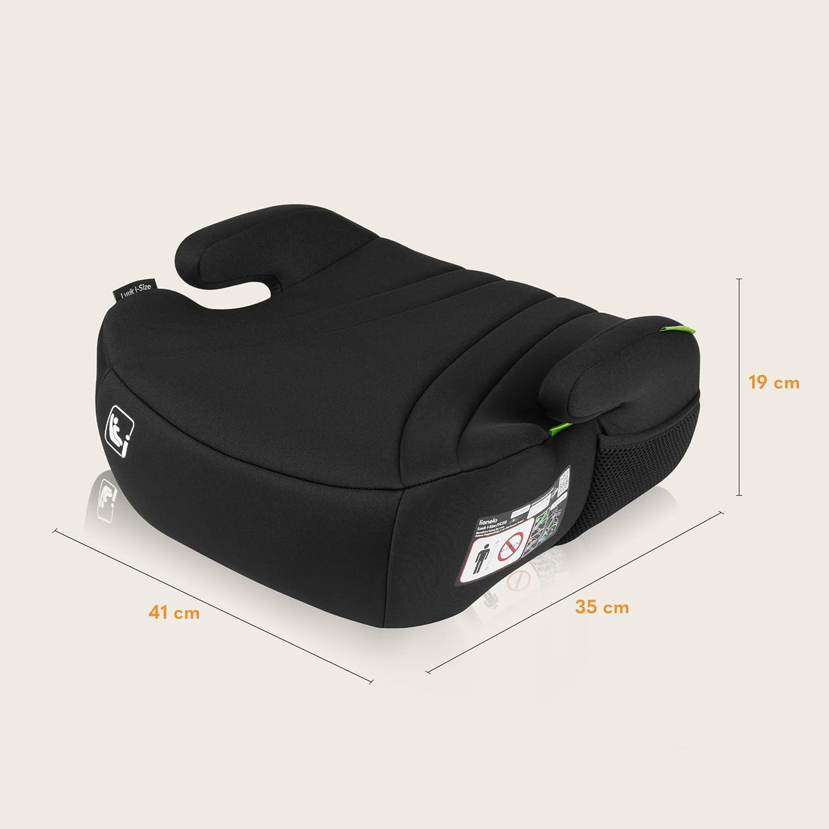 LIONELO LUUK I-SIZE siège auto REHAUSSEUR jusqu'à 36kg
