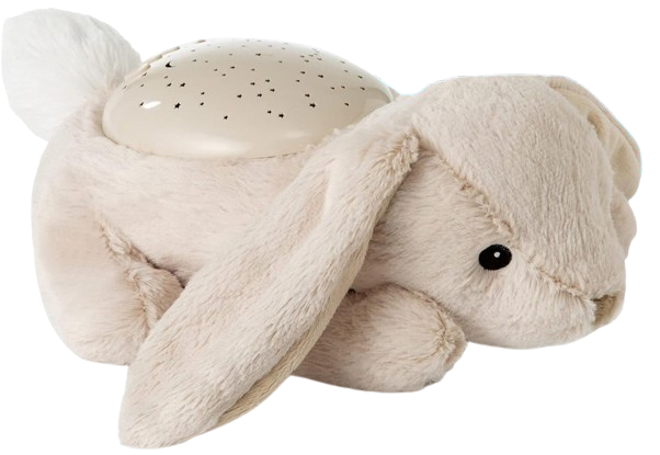 CLOUD B Dream Buddies cuddly star projector BENNY THE RABBIT 31 cm