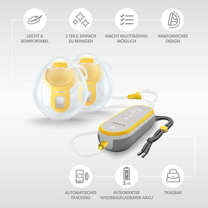 MEDELA Freestyle Flex dubbele BORSTKOLF handsfree