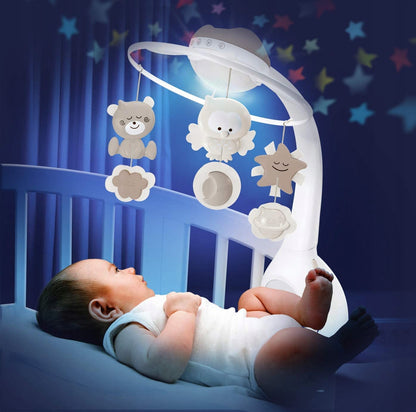 INFANTINO 3-in-1-mobiel met projector voor bedje en nachtkastje
