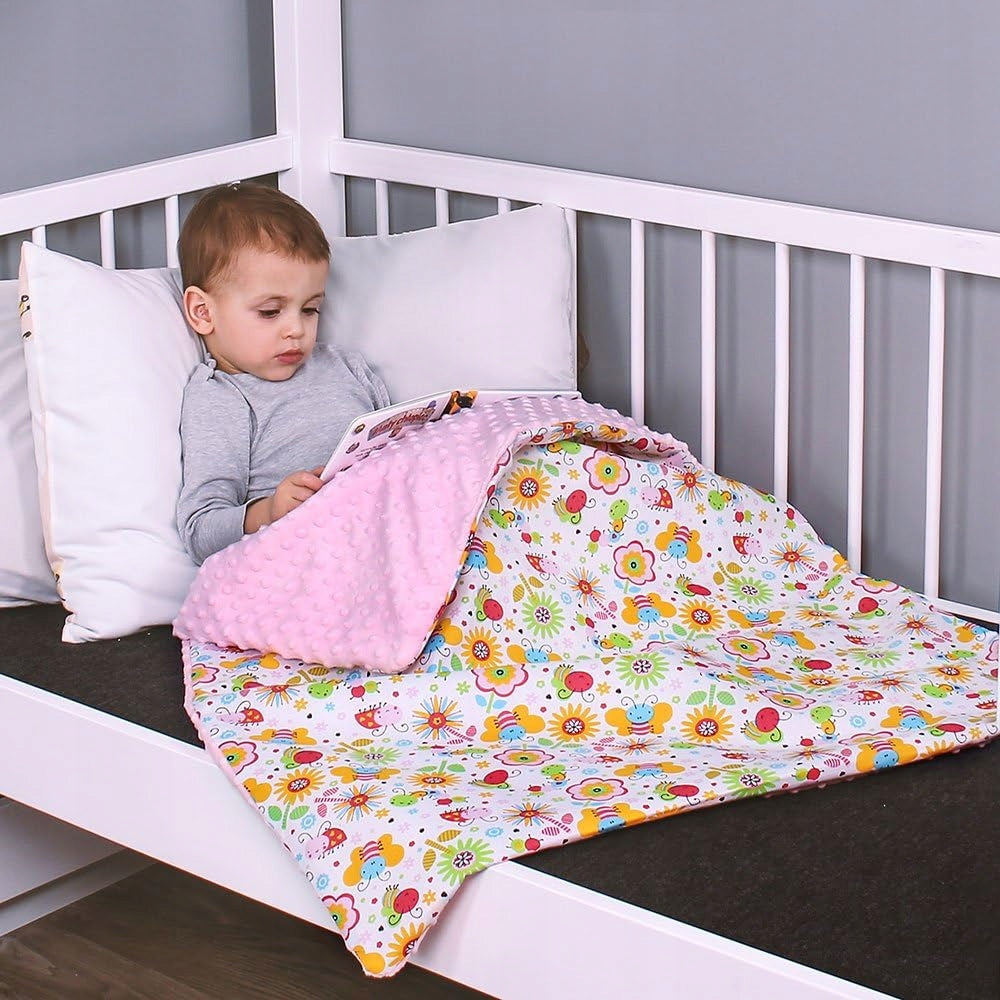 LULANDO couverture pour bébé minky 80x100