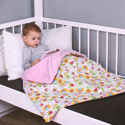LULANDO couverture pour bébé minky 80x100