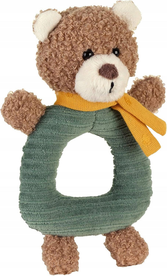 NATTOU pamut markológép csörgővel BEN Bear 17 cm