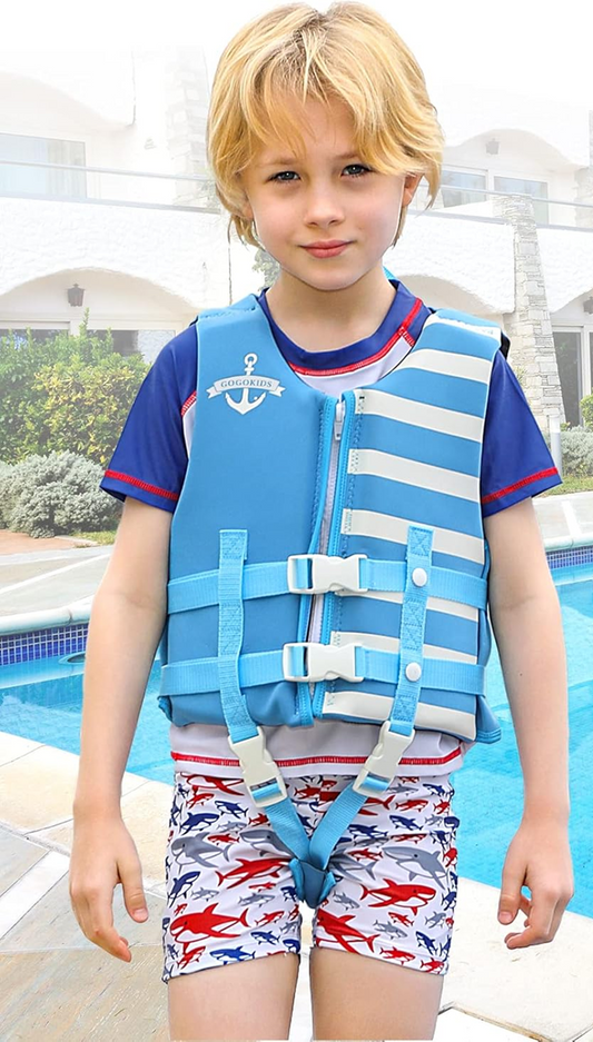 GOGOKIDS Neopren-Schwimmweste 4-6 Jahre 18-25 kg