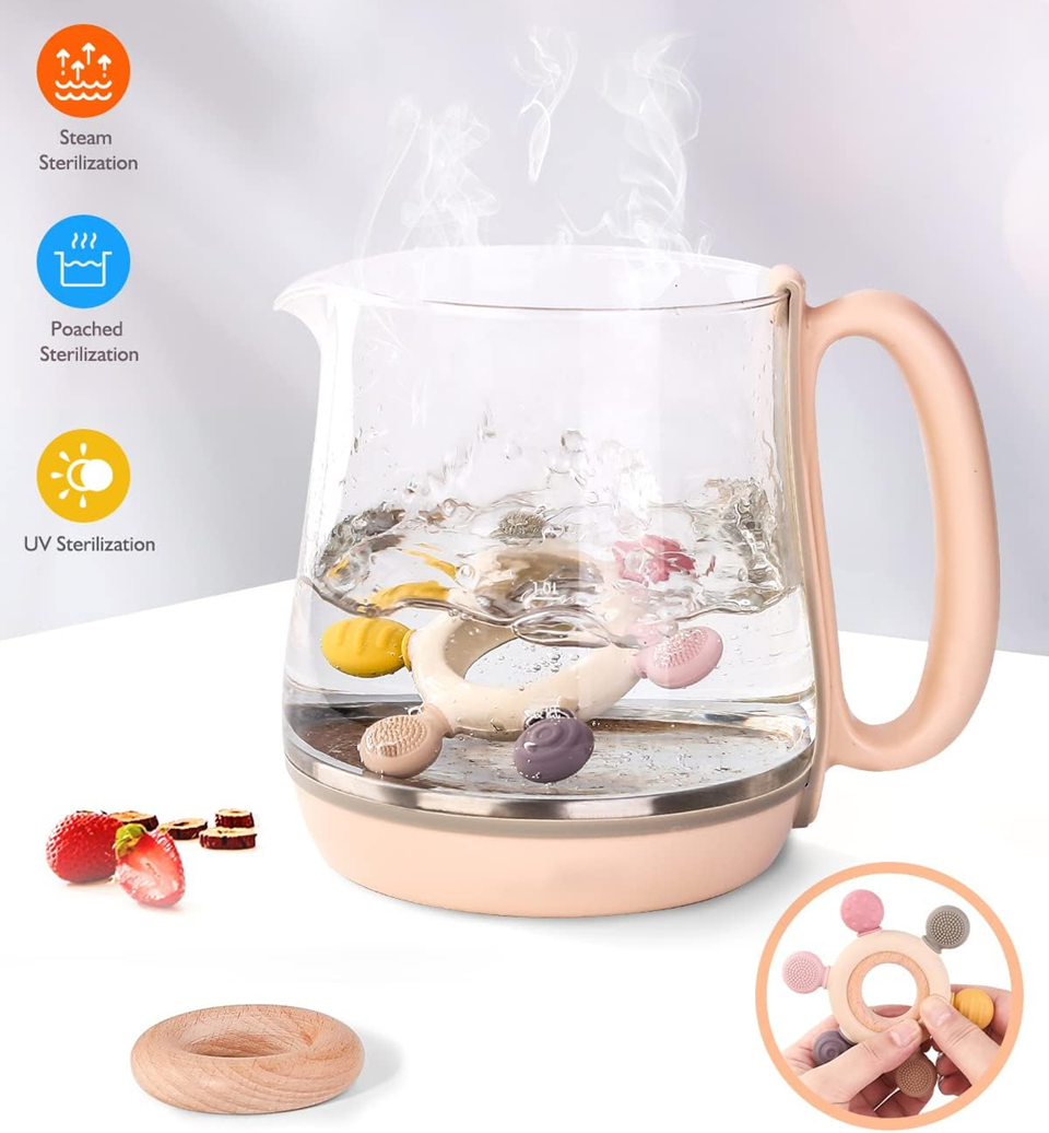 AKOLIK szilikon-fa rágóka masszírozó 10,8 cm 3 hónap+
