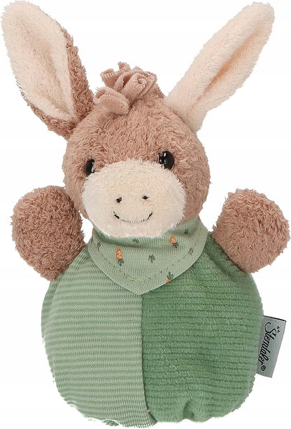 STERNTALER Âne Emmilius peluche avec papier bruissant 15 cm