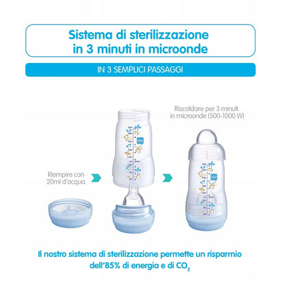 MAM Easy Start biberon anticolica 160ml 0+