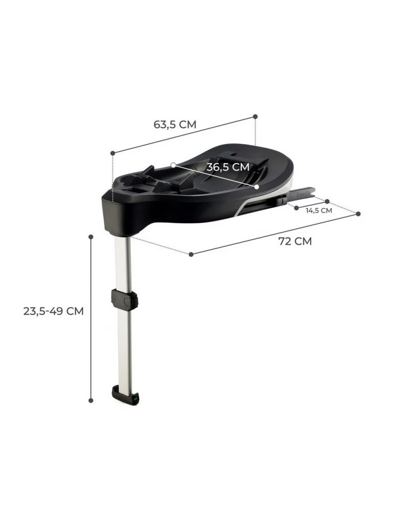 KINDERKRAFT CARE FX ISOFIX-base til i-Care i-Size autostole