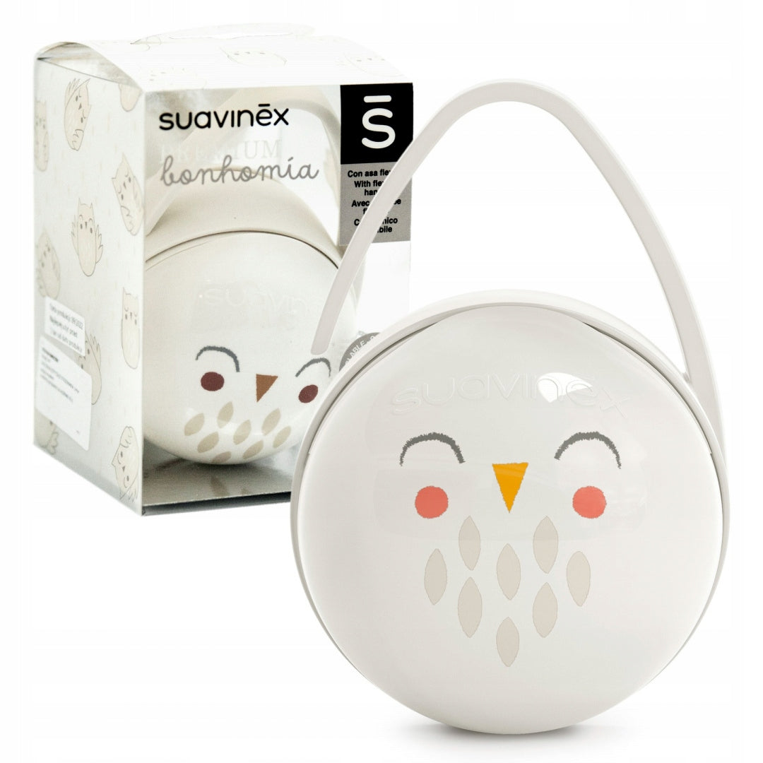 SUAVINEX PREMIUM Boîte étui pour sucette avec poignée flexible