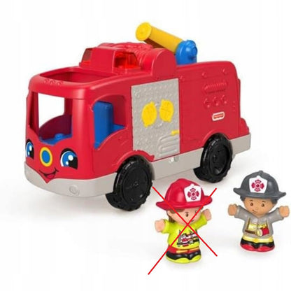 FISHER-PRICE GXR77 brandweerauto + 1 beeldje DUITS TAAL
