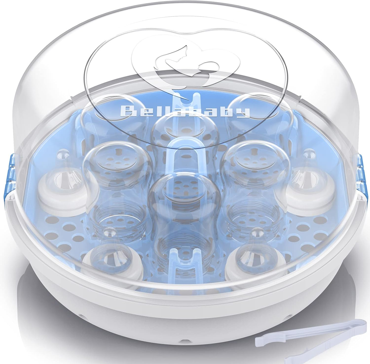 BELLABABY BLA8913 mikrobølgesterilisator + tang