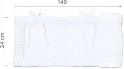 BABYBAY sengekant til tremmeseng 149x24cm