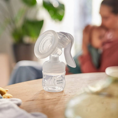 PHILIPS AVENT Natural SCF430/60 pompă de sân manuală + accesorii