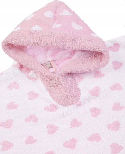 STERNTALER poncho met capuchon Ezel 50x70