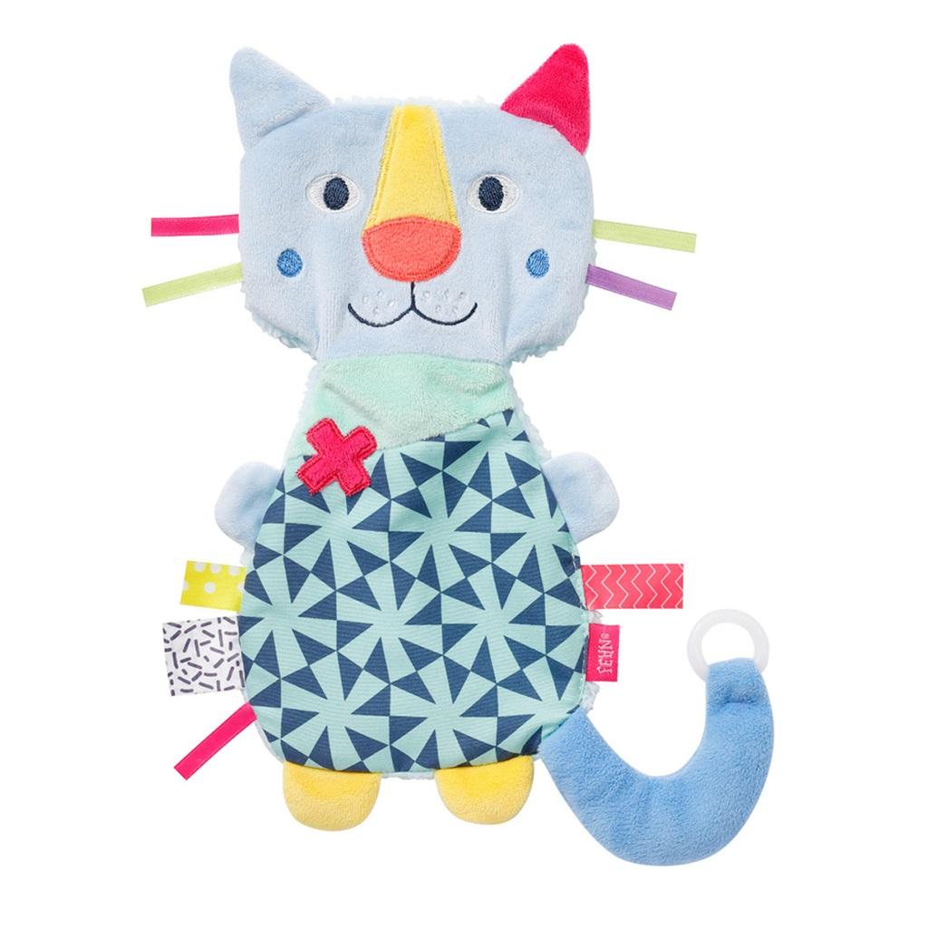 FEHN Color Friends ritselend pluche kat SENSORISCH