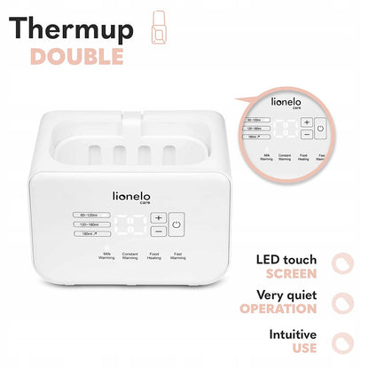 LIONELO THERMUP DOUBLE bottle and sippy cup warmer