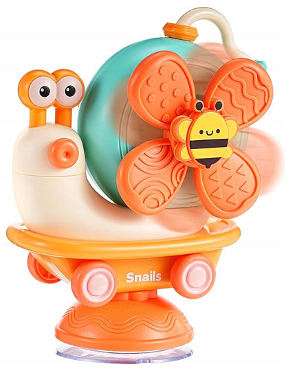 WEIXINGDA Moulin à vent Escargot 5en1 jouet sensoriel escargot avec ventouse