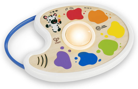 HAPE Magic Touch muzyczna paleta malarska w 3 językach 17,5 x 27 cm