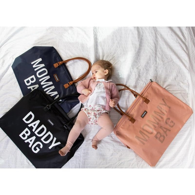CHILDHOME Mommy Bag pusletaske til mor med pusleunderlag