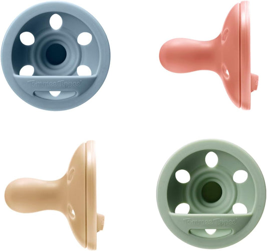 TOMMEE TIPPEE Breast Like πιπίλα καταπραϋντική x4 6-18 μηνών