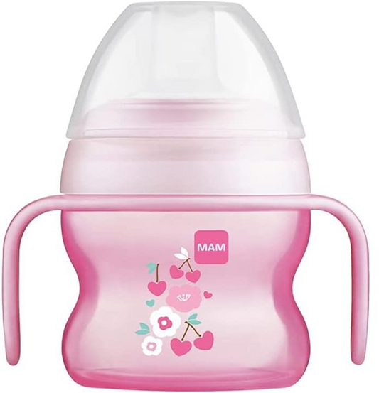 Cana MAM Starter Cup antiscurgere 150 ml 4 luni+ FLORI