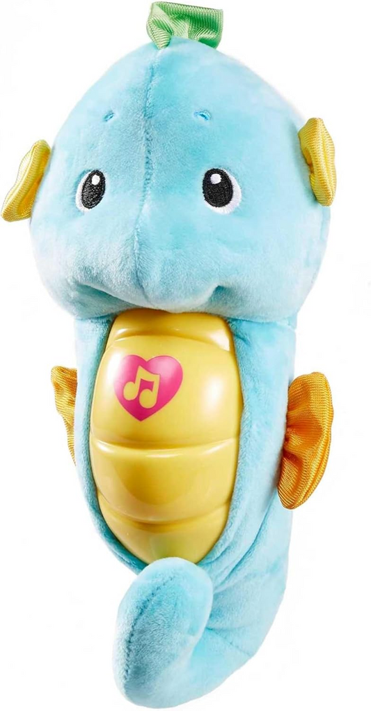 FISHER-PRICE przytulanka z melodiami, dźwiękami i światłem KONIK MORSKI