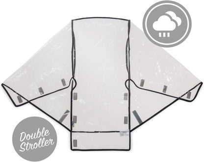 HAUCK rain cover for Turbo Duo / Roadster Duo strollers