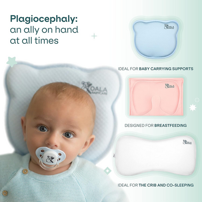 KOALA BABYCARE baba párna + huzat MEGELŐZI a plagiocephaliát