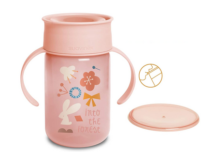 SUAVINEX Trainer Cup pohár NIEKAPEK 360° 340 ml
