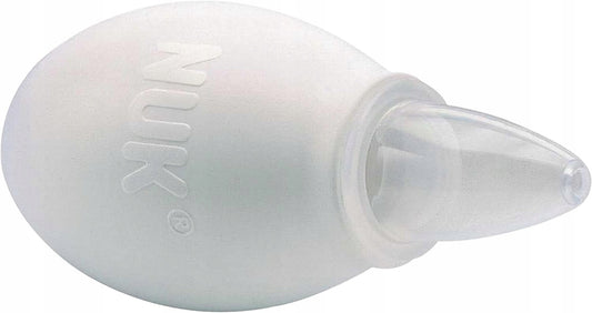 NUK aspirator gruszka do nosa 9 cm + 2 nakładki