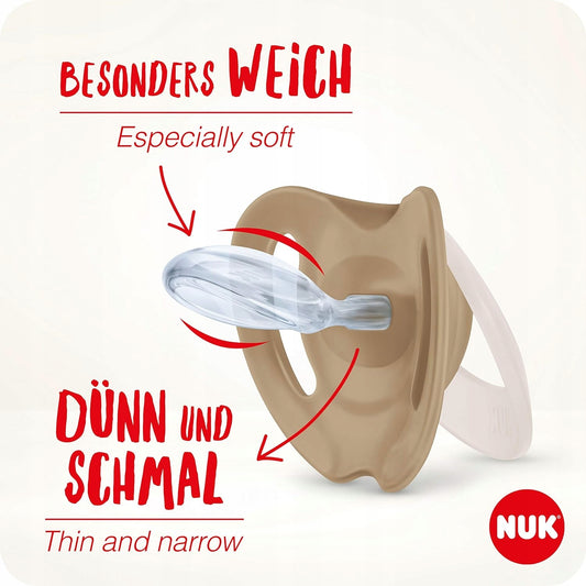 NUK Genius Color Schnuller x2 18 Monate+