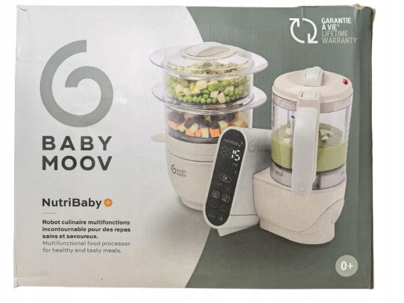 BABYMOOV Nutribaby+ 5w1 robot kuchenny parowar mikser sterylizator