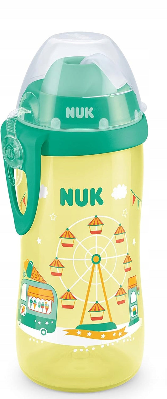 NUK Flexi Cup ΜΠΟΥΚΑΛΙ με καλαμάκι 300 ml