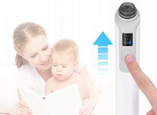 URAQT aspirator elektryczny do nosa 2 końcówki 0 +
