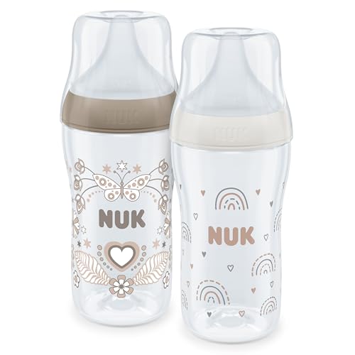 NUK Perfect Match biberon pentru bebeluși 3m+ 260ml x2