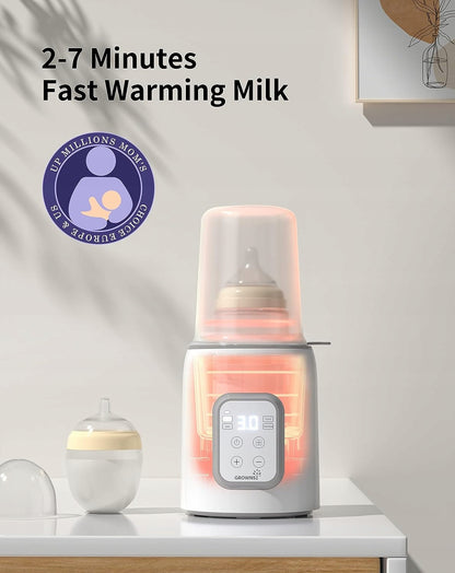 GROWNSY 8-in-1 sterilisator en flessenwarmer
