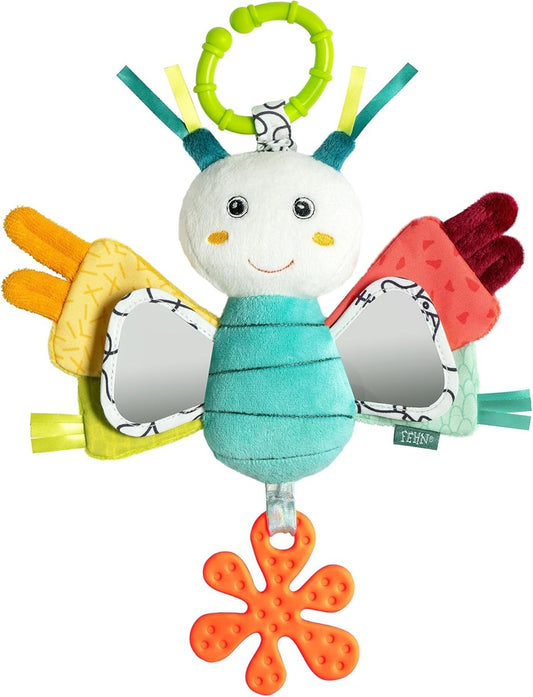 FEHN zawieszka z wibracjami do wózka łóżeczka fotelika MOTYL 23 cm