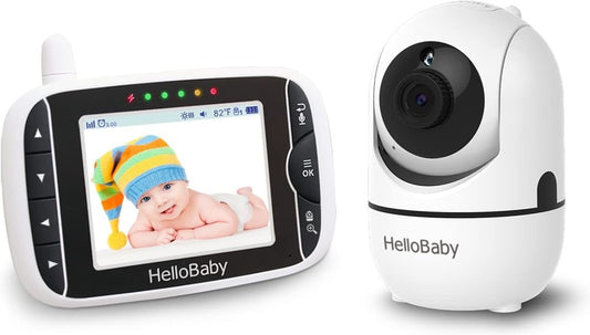 HELLO BABY HB65 zdalnie sterowana niania elektroniczna 3,2" TFT LCD
