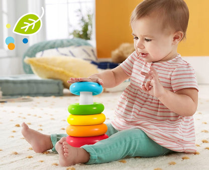 FISHER-PRICE Rock-a-Stack piramide 5 ringen 21 cm