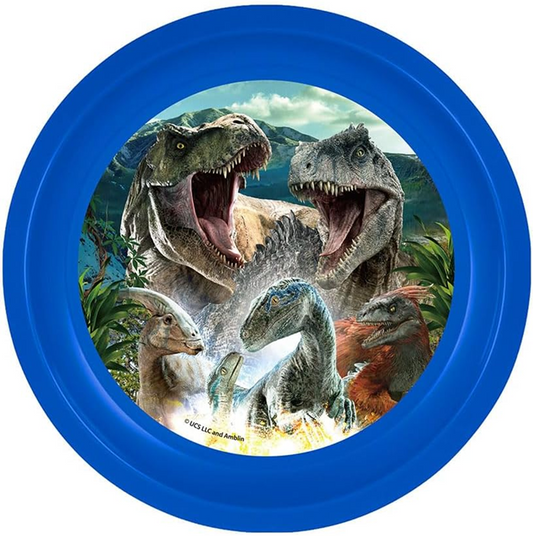 JURASSIC WORLD zestaw śniadaniowy 2 talerze i kubek 280 ml wiek 3 l+