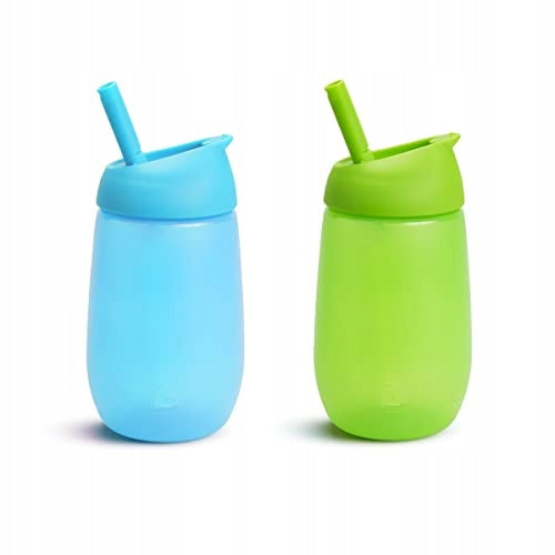 MUNCHKIN SIMPLE CLEAN beker met rietje x2 296ml 12m+
