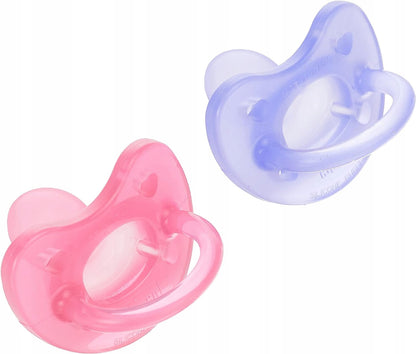 CHICCO silicone dummies x2