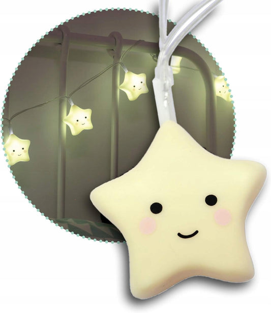 REER Lumilu lámpara nocturna LED 9 estrellas 3,9 x 4,1 cm
