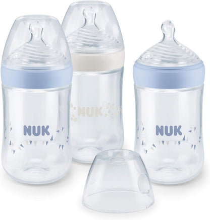 NUK Nature Sense set de biberons 3x, âge 6-18 mois