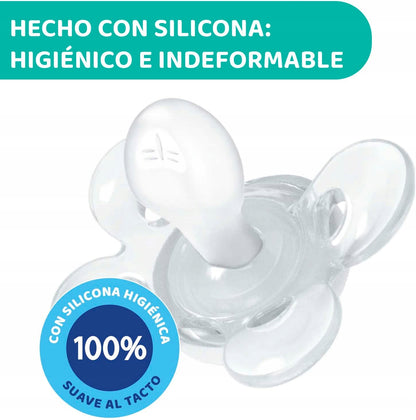 CHICCO PhysioForma silicone dummies x2