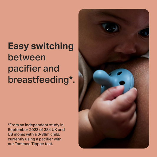 TOMMEE TIPPEE Breast Like πιπίλα x4 0-6 μηνών